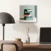Stapel - Boeken - Groen - Daglicht aluminium wit klein -sfeer5