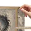 Hartvorm - Getekend - Beige - Zand Light Box met batterij (Wandlamp) middel -USP_websiteprintNL
