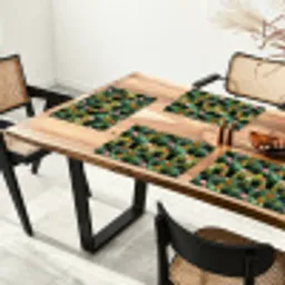 Katten - Bloemen - Kleurrijk Placemat vinyl groot 368 -zzsfeer4_Kitchenyeah-website