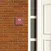 Terracotta - Modern Naambord Vierkant klein -sfeer3-XS