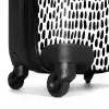 Ovale stippen op witte achtergrond NBS - Handbagage koffer - Kinderen Unisex middel -wiel