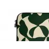 Groen - Organische vlakken - Crème laptophoes neopreen klein 279 -detail
