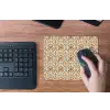 Elegant - Antiek - Kleurrijk muismat rubber klein 262 -toetsenbord