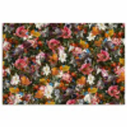 Bloemen - Vlinder - Design - Kunst - Abstract - Schilderij - Oude meesters poster papier klein -3d