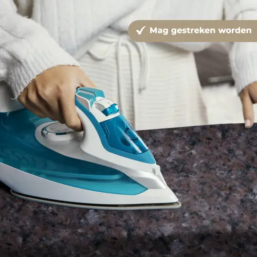 Graniet - Zwart - Grijs - Vlekken Wandkleed katoen klein 269 -sfeer9