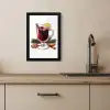 Wijn - Drinken - Winter - Illustratie KitchenYeah - Keuken - Fotolijst klein -sfeer2