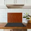 Rood - Bruin - Metaal - Roest keuken achterwand spatscherm klein 900 -sfeer2