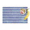 Blauwe Ruit Illusie Placemat vinyl groot -zzzproduct_Kitchenyeah-website