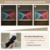 Raceauto - Rood - Blauw - Snelheid Light Box met batterij (Wandlamp kind) middel -USP_dimbaarNL
