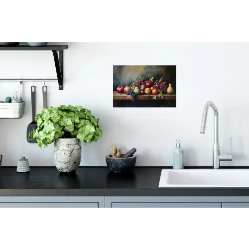 Rustiek - Stilleven - Fruit Muursticker klein -keuken