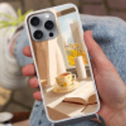 Thee - Boek - Thee - Herfst Hoesje iPhone 16 Pro Max met koord klein -sfeer3