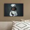 Hond - Garde - Kok canvas 2cm klein -sfeer3