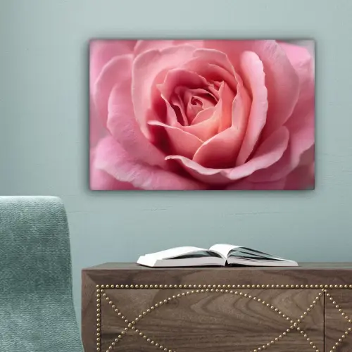 Roze - Roos - Romantisch canvas 2cm klein -sfeer4