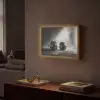 Halter - Gewichten - Zwart Light Box met batterij (Wandlamp) middel -sfeer1