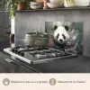 Panda - Wilde dieren - Bloemen - Natuur keuken achterwand spatscherm klein -usp_FR
