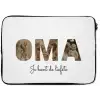 Oma - Lettercollage laptophoes neopreen klein -zkaufland3dotto