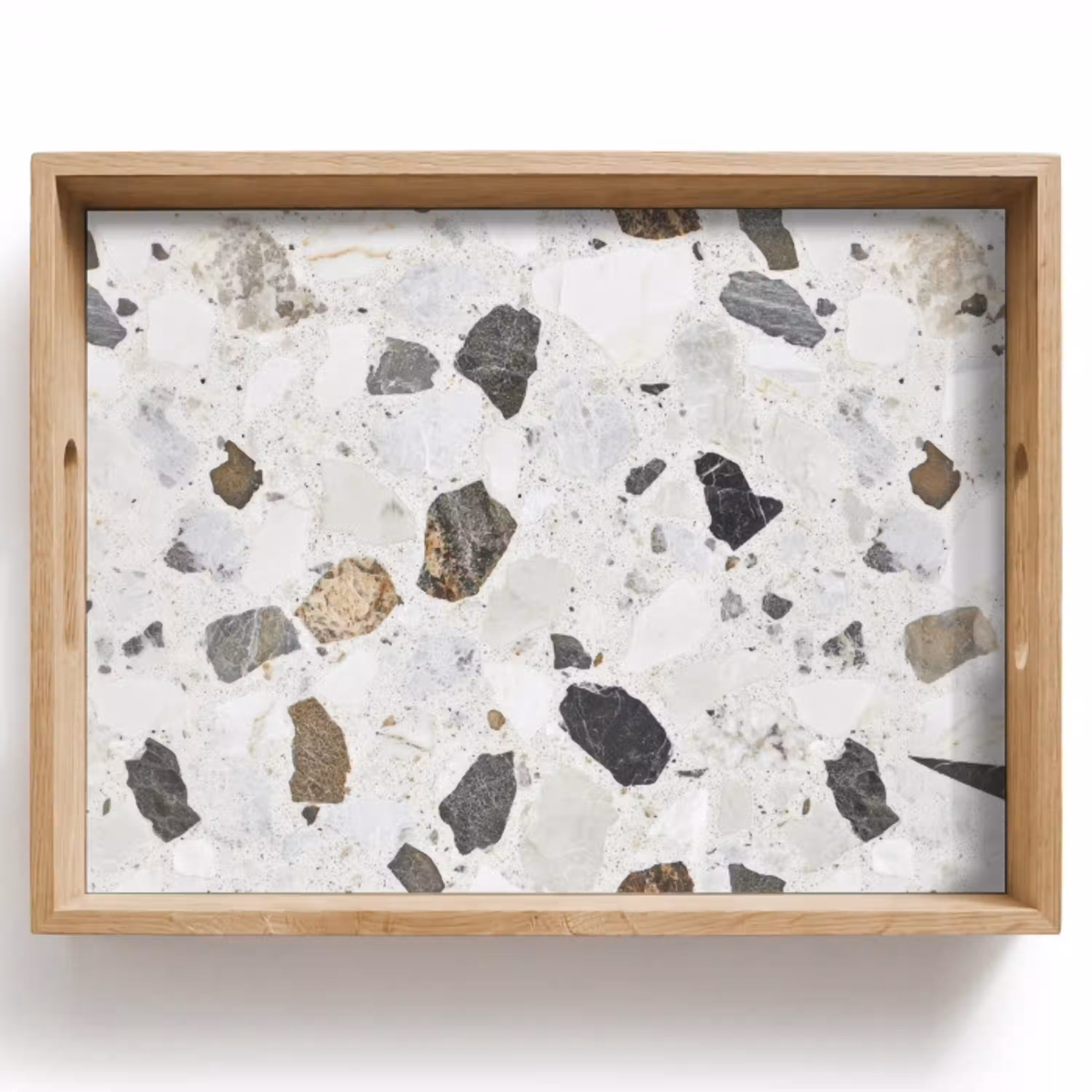 Marmer - Terrazzo - Decoratie - Interieur Dienblad Rechthoek middel -z3d_shopping