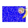 Blauw - Lijnen - Roze - Abstract Placemat vinyl groot 368 -zzzproduct_Kitchenyeah-website