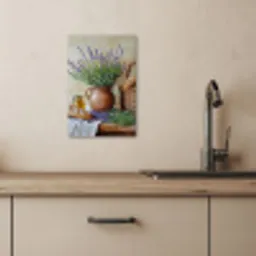 Lavendel - Brood - Stilleven KitchenYeah - Keuken - Canvas klein -sfeer2