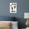 Lobster - Beige - Minimalistisch poster papier klein -sfeer2