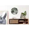 Luxe - Marmer - Groen Wandcirkel aluminium klein -kantoor
