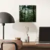 Regenwoud - Tropisch - Jungle - Bomen - Planten aluminium wit klein -sfeer5