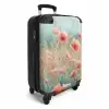 Bloemenveld met roze klaprozen NBS - Handbagage koffer - Unisex middel -productfoto_3d
