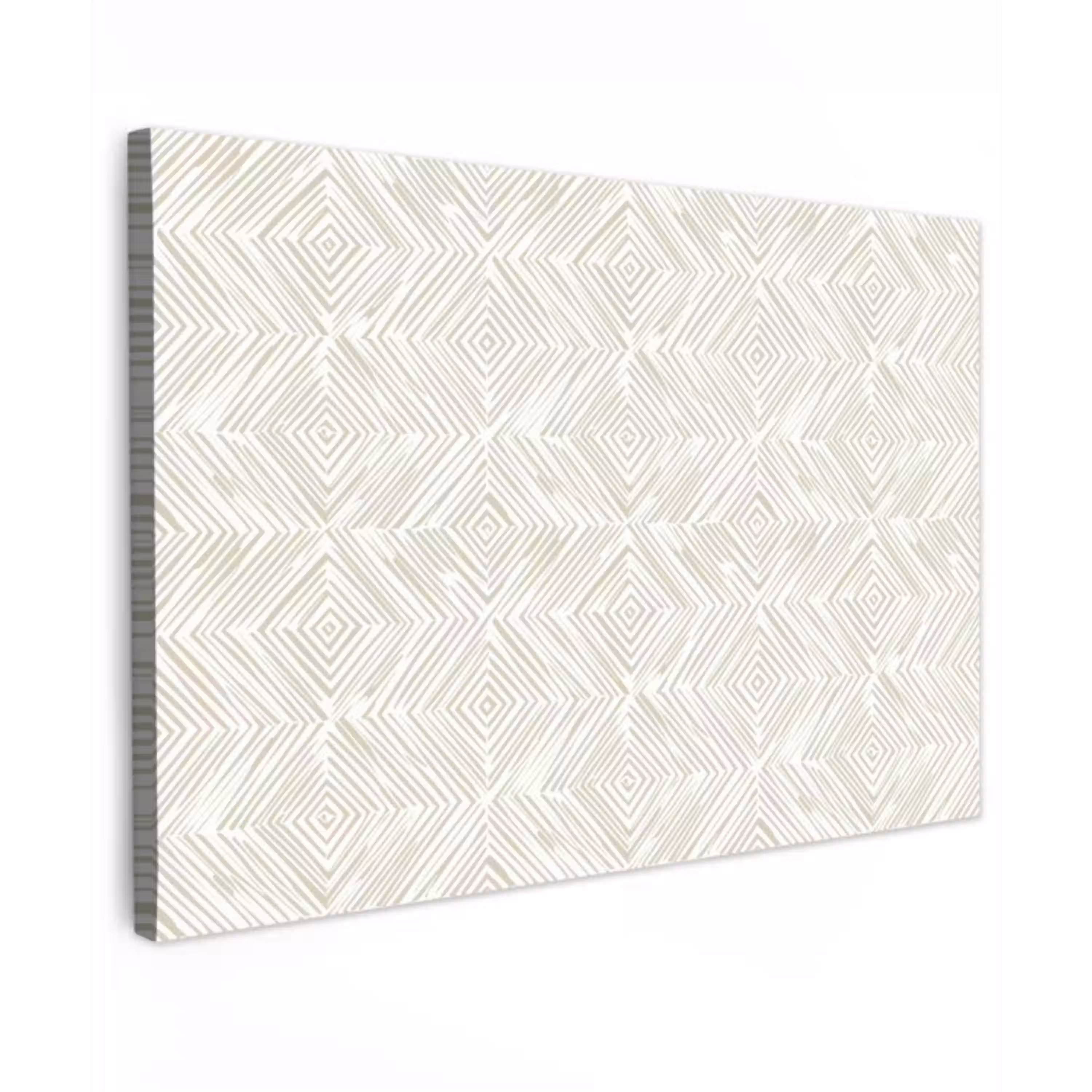 Abstract - Ruiten - Beige canvas 2cm klein 34 -z3d