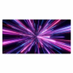 Lichtsnelheid - Ruimte - Roze - Paars Muismat XXL klein -3d_leeg