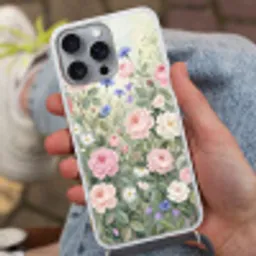 Bloemen - Tuin - Natuur - Kleurrijk Hoesje iPhone 16 Pro Max met koord klein -sfeer3