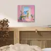Roze - Buiten - Verf aluminium wit klein -sfeer3