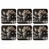 Bloemen - Vaas - Kunst - Stilleven onderzetter kurk middel -3d