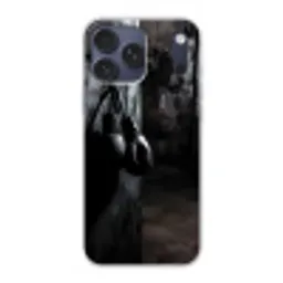 Bokshandschoenen - Muur - Duister - Zwart Telefoonhoesje iPhone 17 Pro Max klein -3d