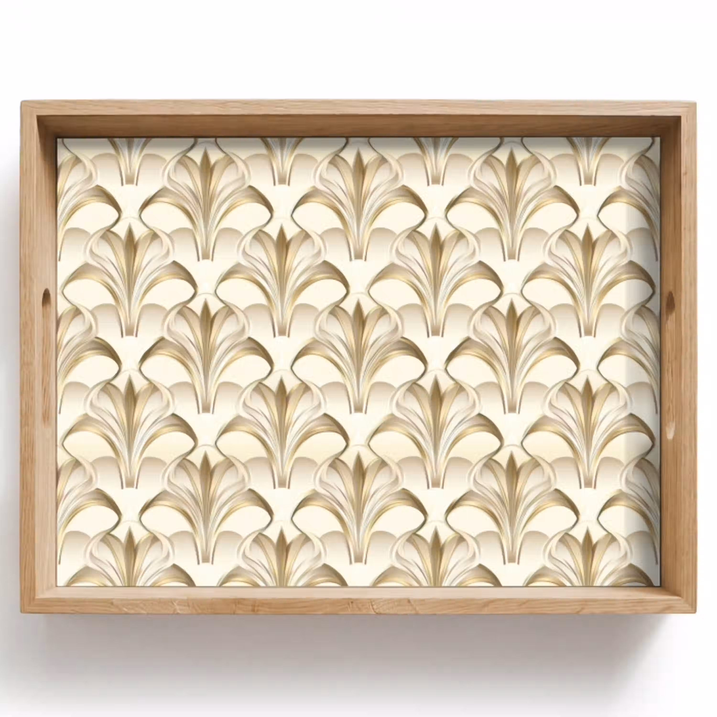 Ornament - Barok - Goud Dienblad Rechthoek middel 911 -z3d_shopping