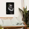 Willem van Oranje - Adriaen Thomasz - Goud tuinposter los doek klein -sfeer7