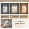 Giraffe - Bladeren - Bruin - Jungle - Kind Light Box met kabel (Kinderlampje) klein -USP_lichtkleurNL