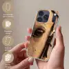 Paard - Oog - Bruin Telefoonhoesje iPhone 17 Pro klein -sfeer3_NL