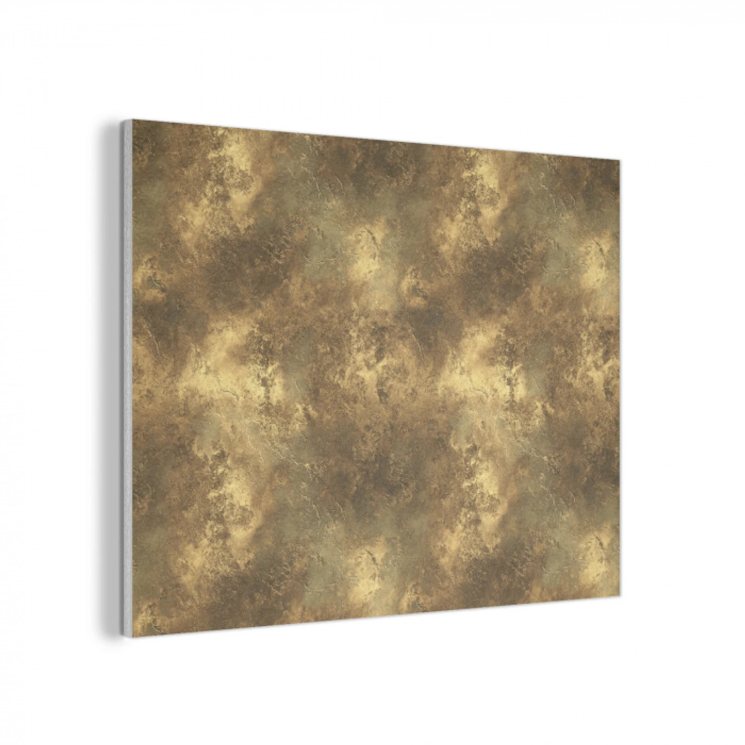 Antiek - Metaallook - Goud PET vilt klein 837 -3d