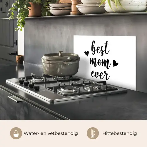 Quotes - Moederdag - Cadeau keuken achterwand spatscherm klein -usp_NL