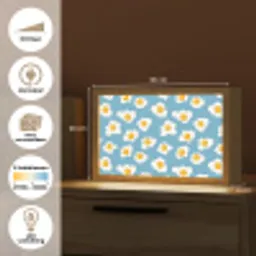 Eieren - Dooiers - Blauw Light Box met kabel (Tafellamp) klein 924 -USP_websiteoverzichtNL