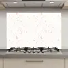 Terrazzo -  Patroon - Wit - Perzik keuken achterwand spatscherm klein 900 -3d_website