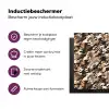 Camouflage - Patroon - Beige - Bruin Inductie beschermer vinyl 3mm middel 274 -zzzzzzz-cc-usp