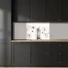 Bloemen - Pastel -  Planten - Wit keuken achterwand 2 middel -sfeer1
