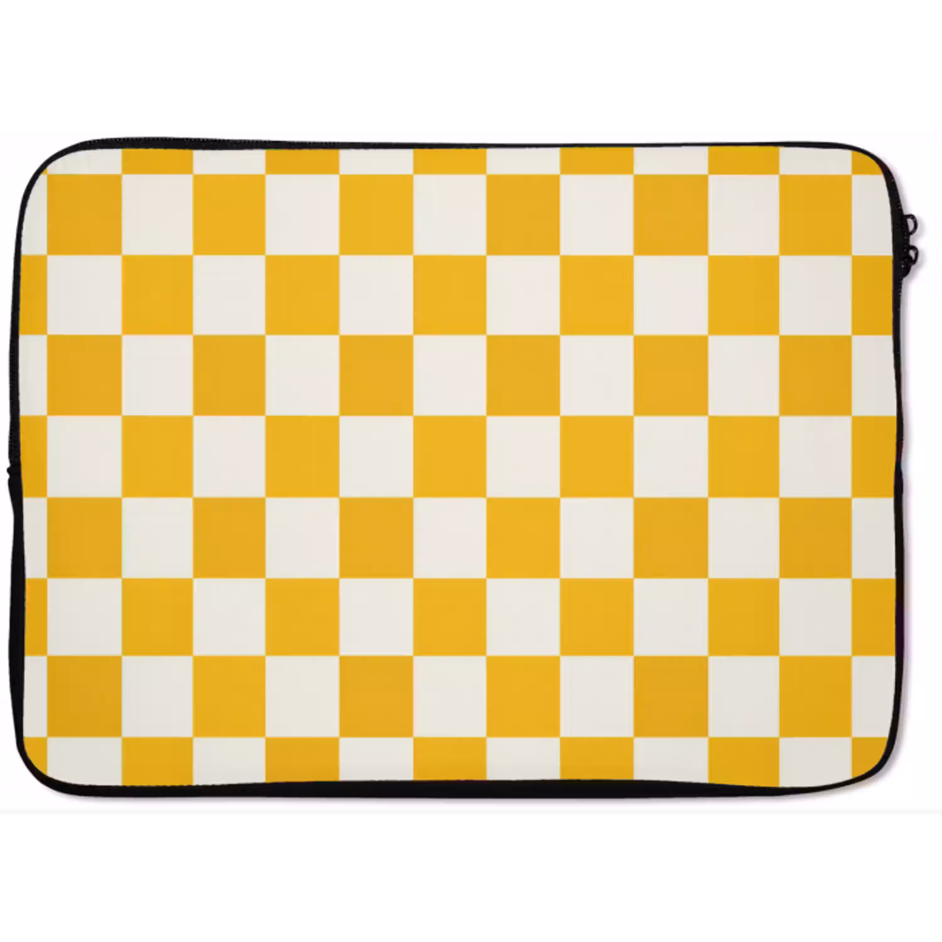 Traditioneel - Patroon - Geel laptophoes neopreen klein 279 -zkaufland3dotto