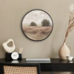 Landschap - Minimalistisch - Beige Fotolijst rond zonder passe partout klein -sfeer1