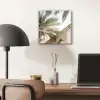Gebouw - Palmbomen - Beige - Zon aluminium wit klein -sfeer5