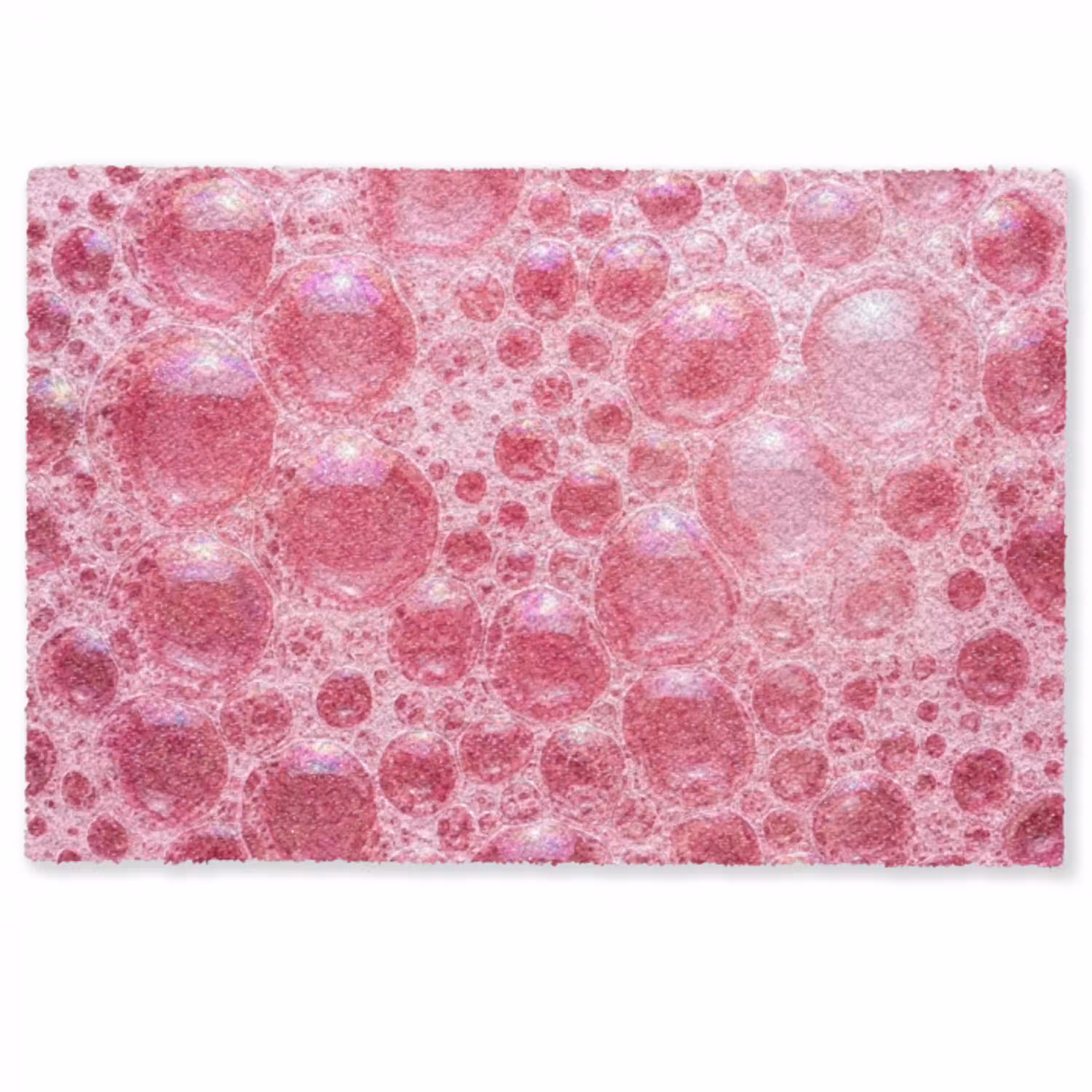 Roze - Schuim - Bubbels Deurmat klein -zkaufland3d