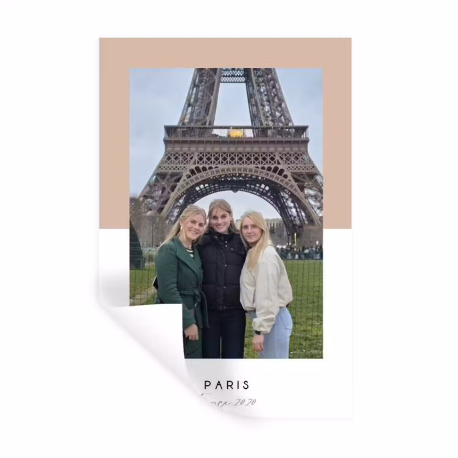 Gepersonaliseerde muursticker - Paris