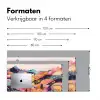 Golvende heuvels - Abstracte planten - Dromerig Muismat XXL klein -sfeer5