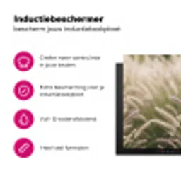 Gras - Close up - Groen Inductie beschermer vinyl 3mm klein -wsfeer2_website